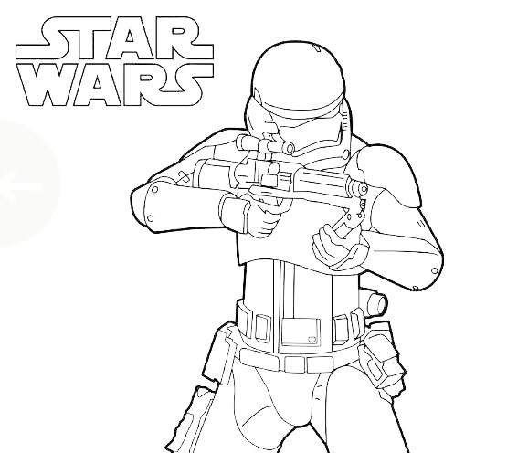 555x496 Storm Trooper Coloring Page Lovely Hellokids Com Coloring Pages 24