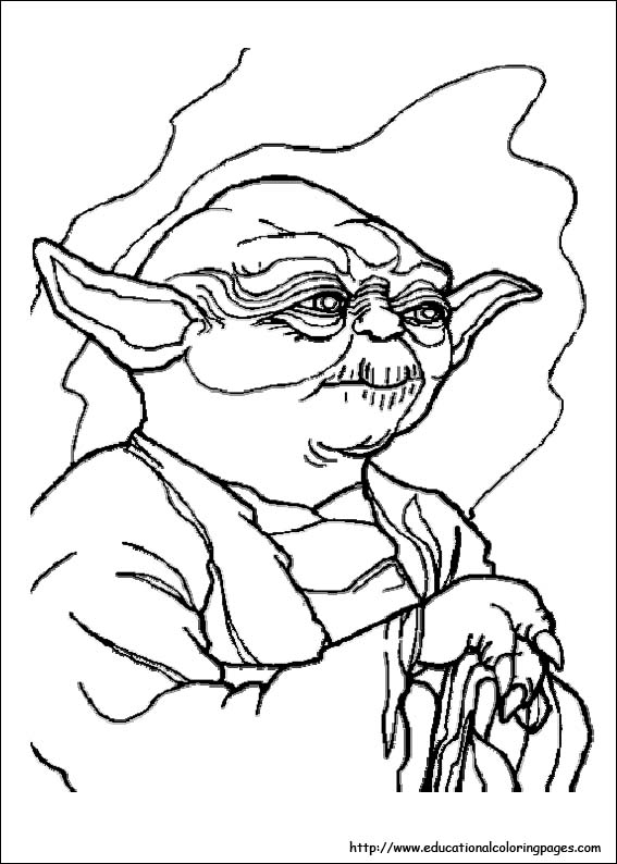 567x794 Star Wars Coloring Pages Free For Kids
