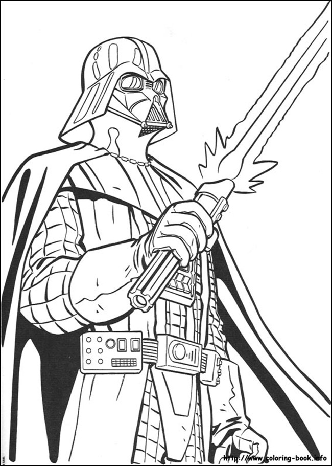 650x911 Star Wars Free Printable Coloring Pages For Adults Amp Kids {Over