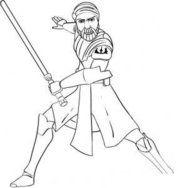 750x795 Free Star Wars Clone Wars Coloring Pages