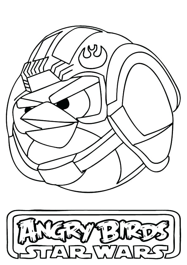 600x849 Luke Skywalker Coloring Pages 81 Together With Angry Bird Star