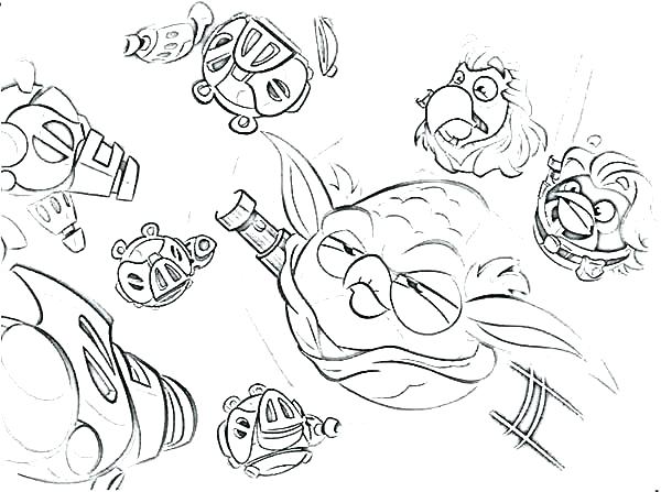 600x447 Coloring Pages Angry Birds Coloring Pages Angry Birds Star Wars