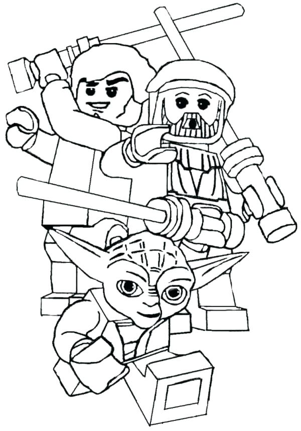 600x859 Star Wars Coloring Online Star Wars Coloring Pages To Print Star