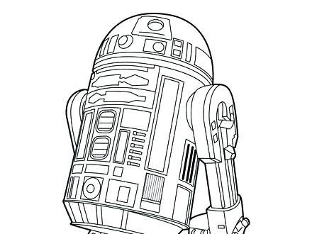 R2d2 Coloring Pages Angry Birds Star Wars Coloring Page 440x330 R2d2 Coloring Pages Angry Birds Star Wars Coloring Page