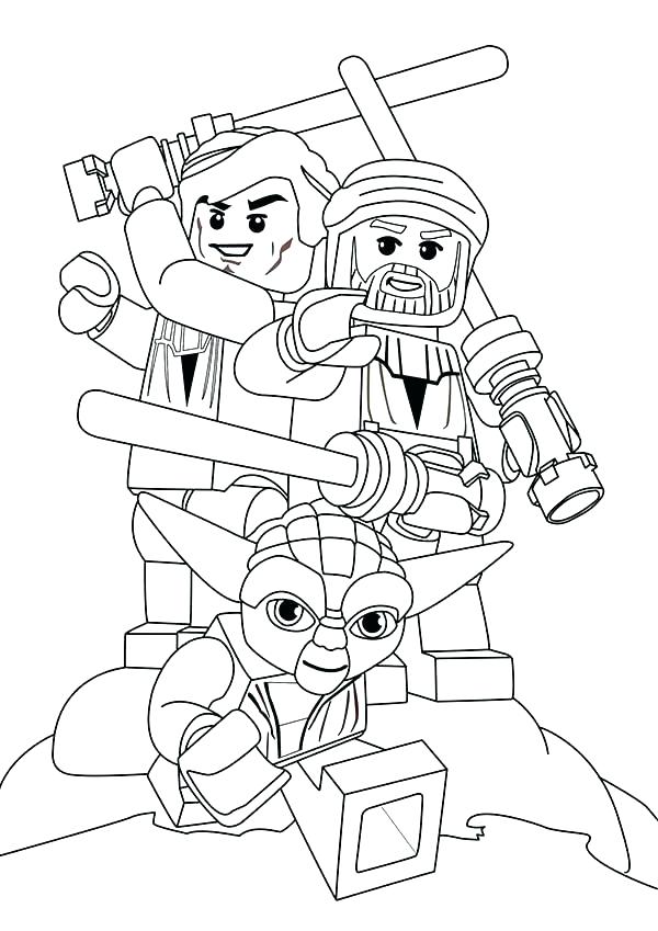 600x849 Star Wars The Force Awakens Coloring Pages Printable Star Wars