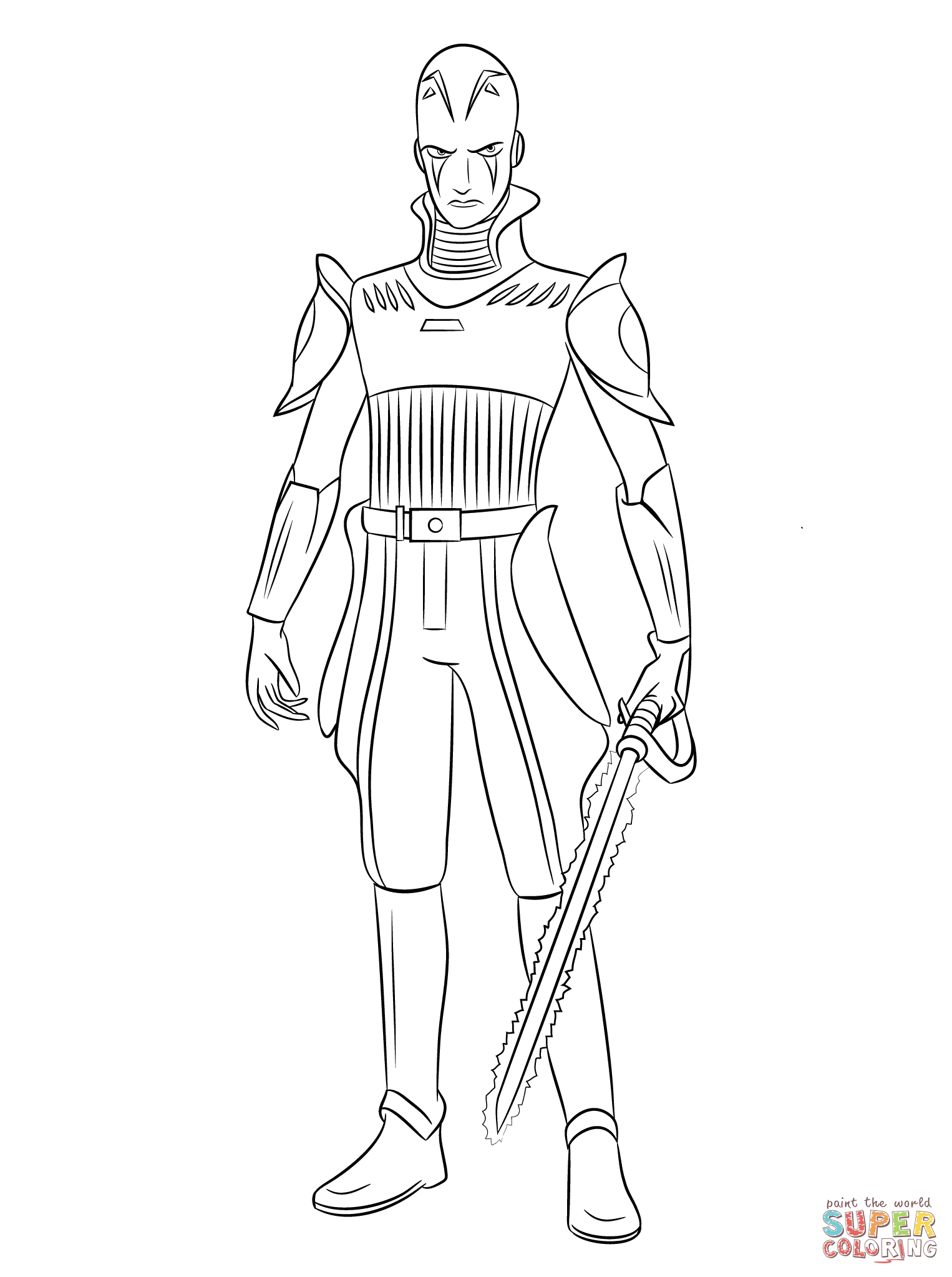 1526x2046 Star Wars The Force Awakens Coloring Pages