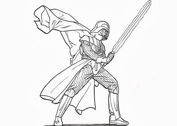 Star Wars Darth Vader Coloring Pages Free Coloring Pages 700x500 Star Wars Darth Vader Coloring Pages Free Coloring Pages