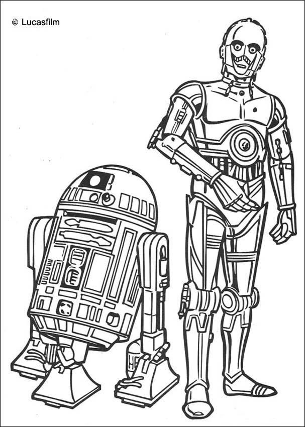 Star Wars Droid Coloring Pages
