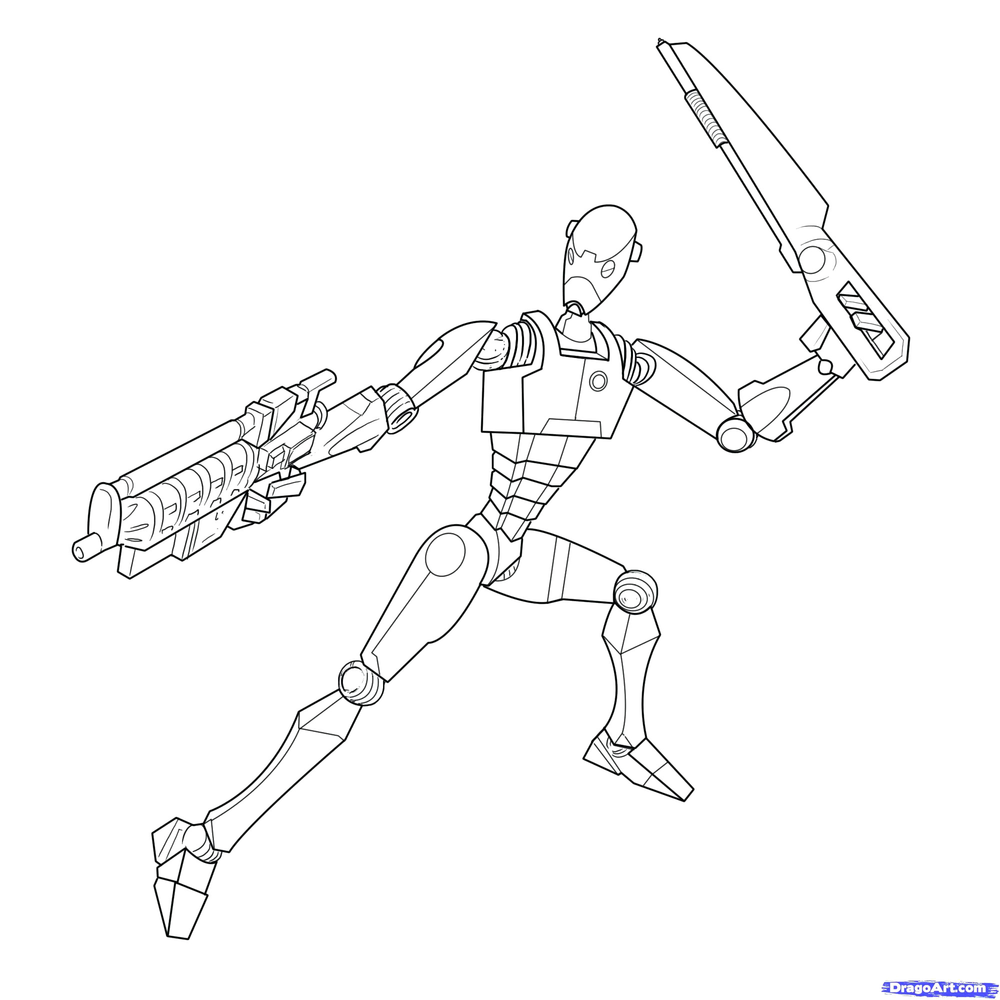 2000x2000 Pioneering Star Wars Droid Coloring Pages