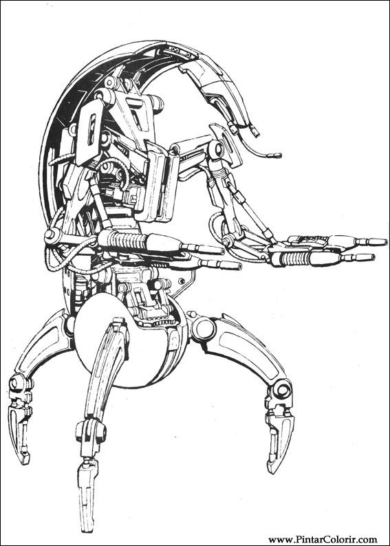 567x794 Drawings To Paint Amp Colour Star Wars