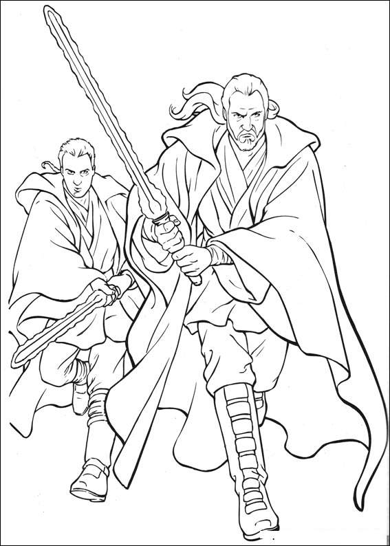 Jedi Master Coloring Pages 567x794 Jedi Master Coloring Pages