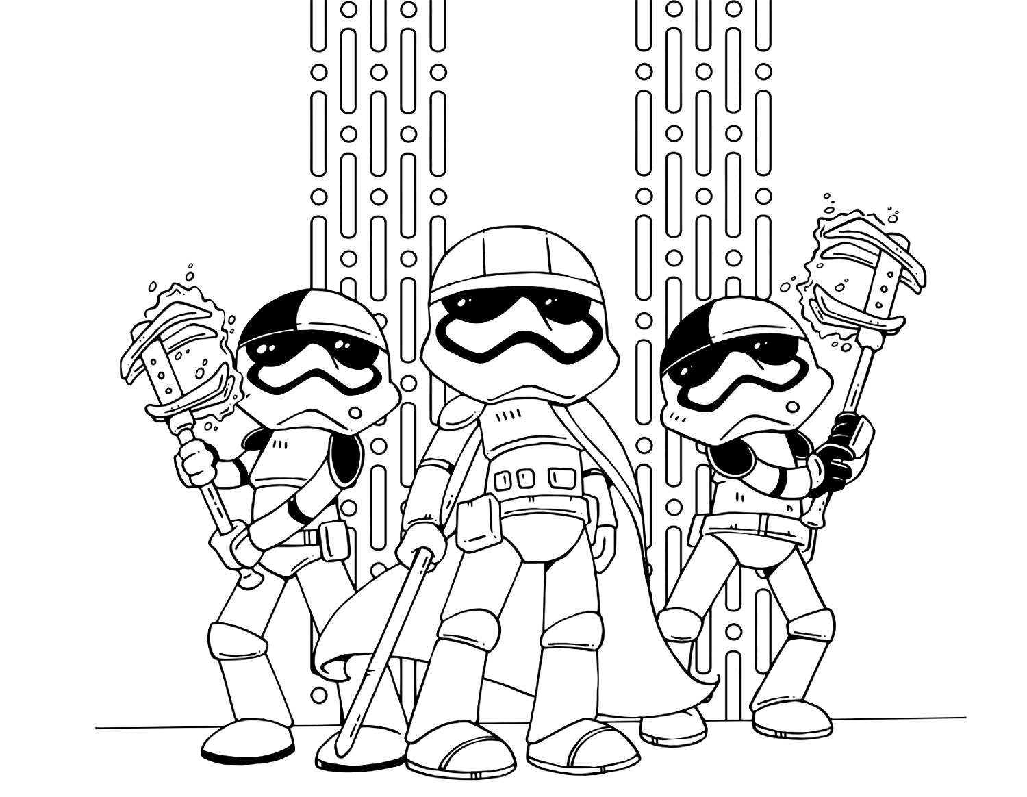 Star Wars The Last Jedi Coloring Page 1500x1164 Star Wars The Last Jedi Coloring Page