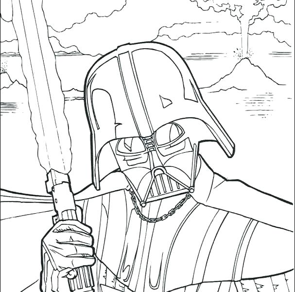 607x600 Free Coloring Pages Of Star Wars Of Coloring Pages Kylo Ren