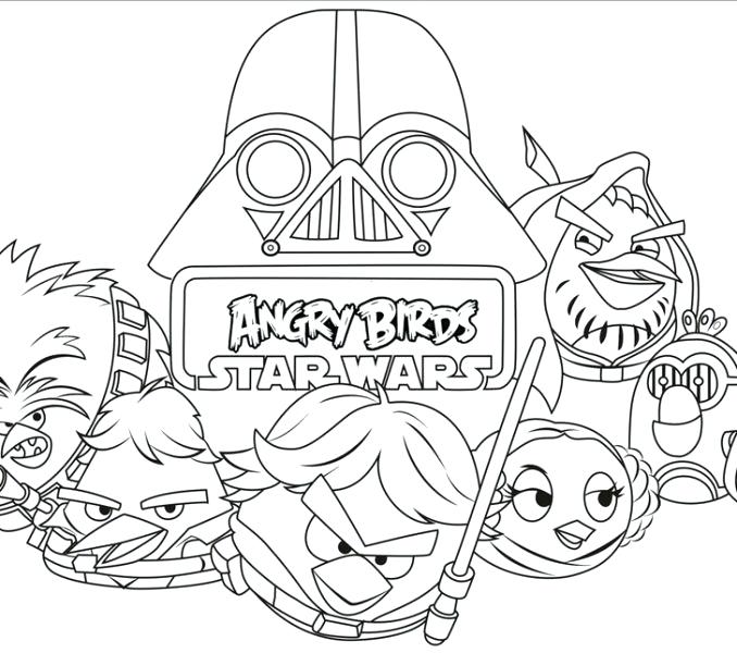 Star Wars Angry Birds Coloring Pages Angry Birds Star Wars 678x600 Star Wars Angry Birds Coloring Pages Angry Birds Star Wars