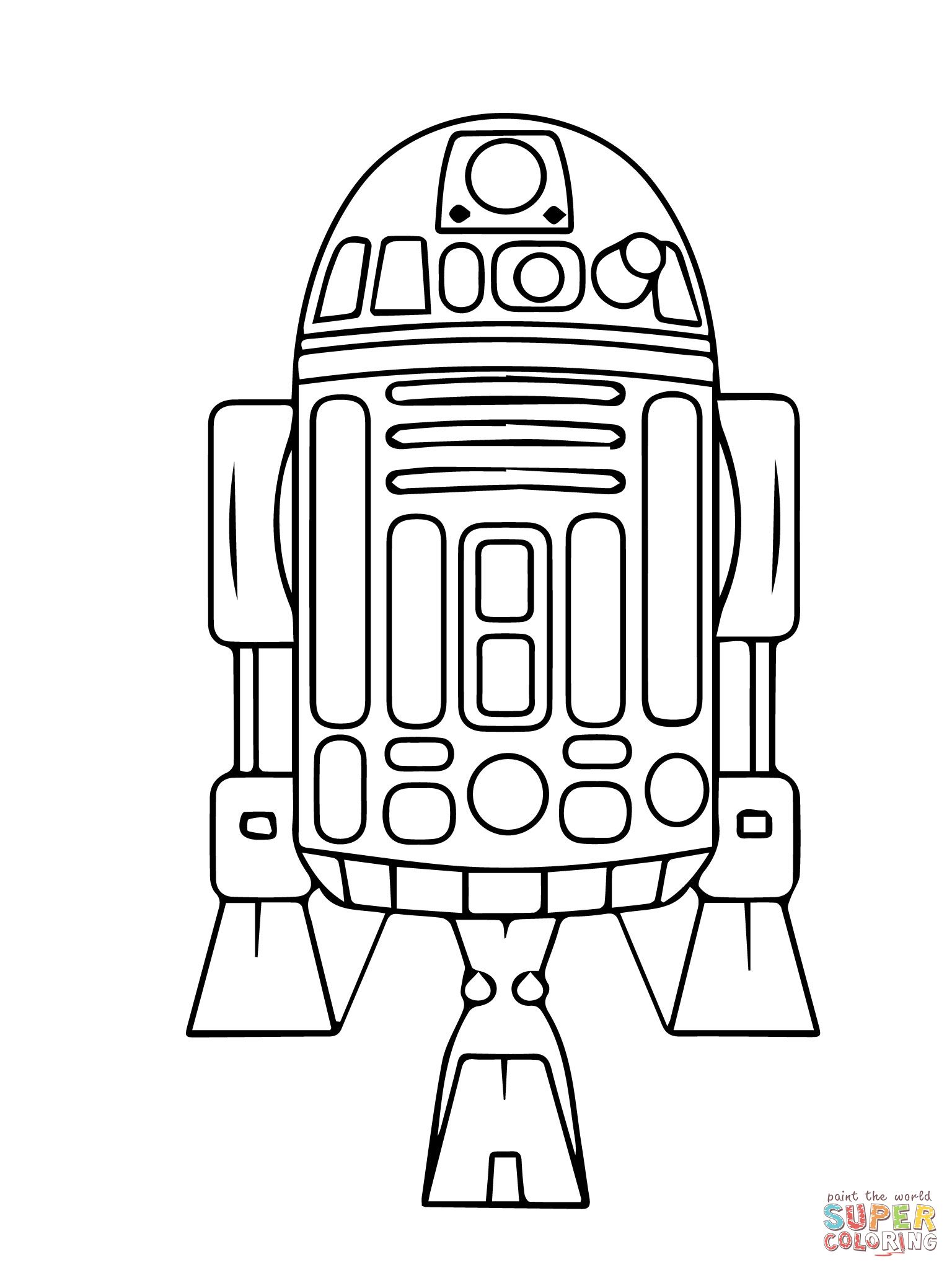 Astromech Droid R2 D2 Coloring Page Living 1536x2048 Astromech Droid R2 D2 Coloring Page Living