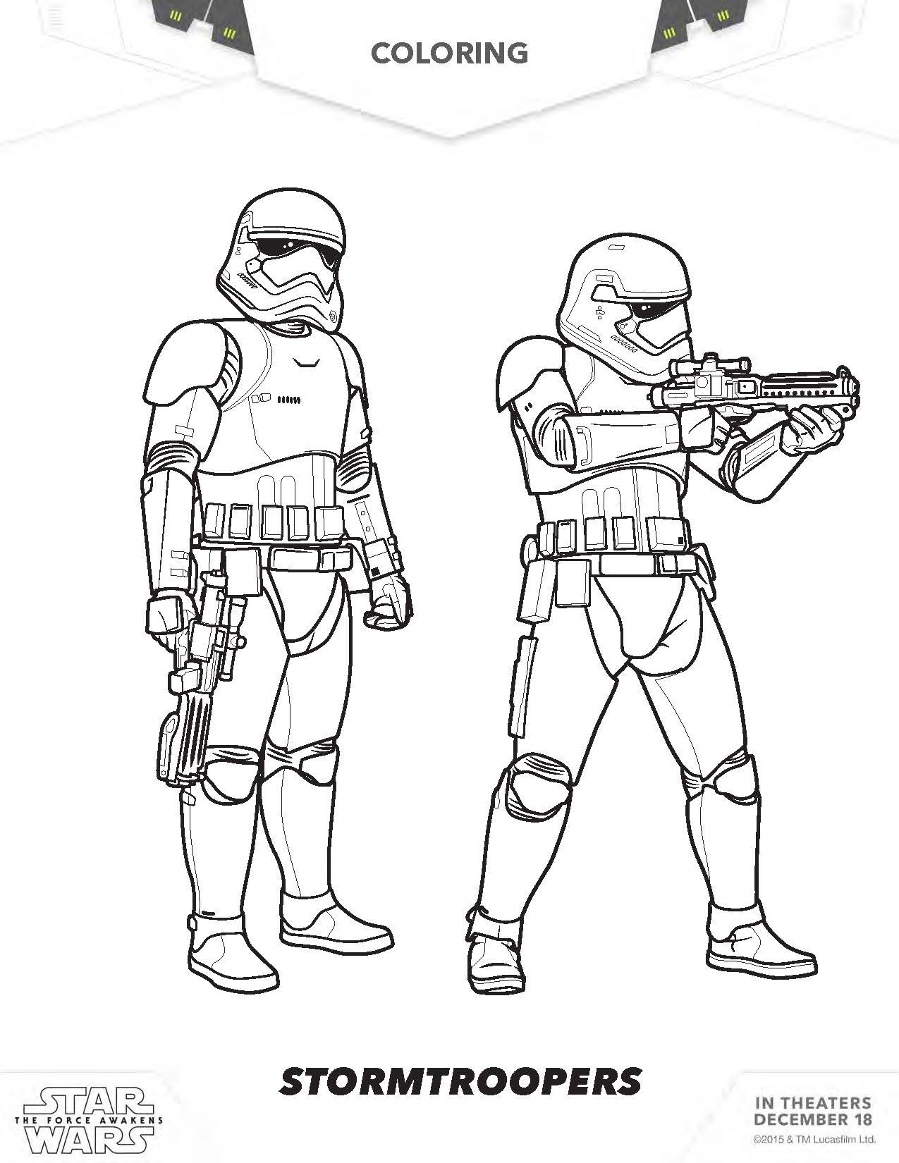1275x1650 Lovely Stormtrooper Coloring Page Advance