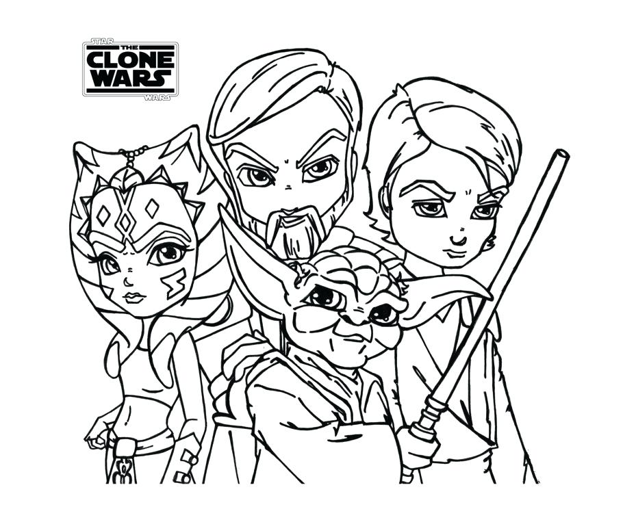 929x744 Star Wars The Clone Wars Coloring Pages Star Wars The Clone Wars