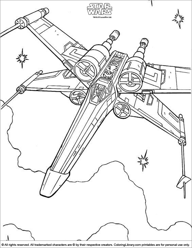 612x792 Star Wars Coloring Page Star Wars Star And Star