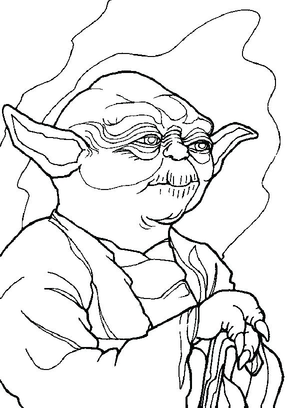 584x816 Yoda Coloring Coloring Pages Star Wars Coloring Pages Coloring