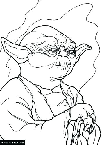 Star Wars Yoda Coloring Pages at GetColorings.com | Free printable ...