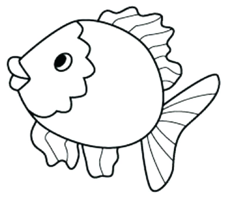 800x680 Starfish Coloring Page For Kids Fish Coloring Pages Fish Coloring