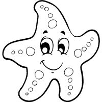Star Fish Coloring Fish And Pre School 200x200 Star Fish Coloring Fish And Pre School