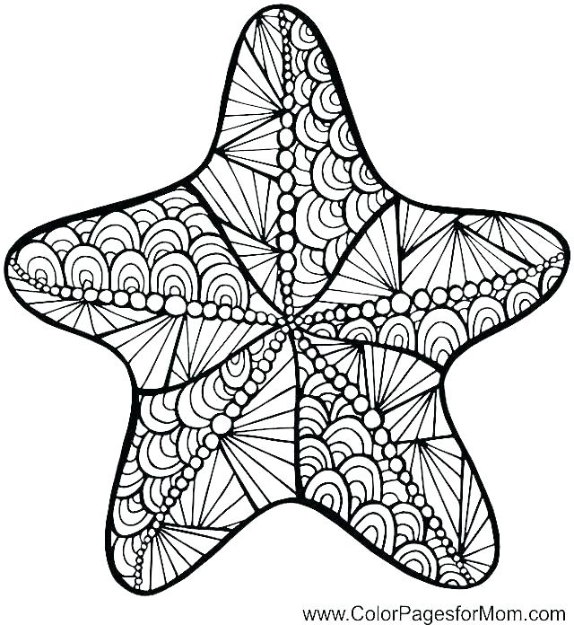 Star Fish Coloring Page Starfish Coloring Pages Sea Star Coloring 640x696 Star Fish Coloring Page Starfish Coloring Pages Sea Star Coloring