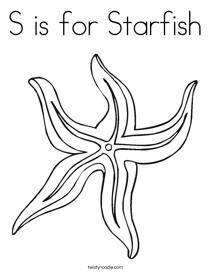 Starfish Coloring Pages 685x886 Starfish Coloring Pages