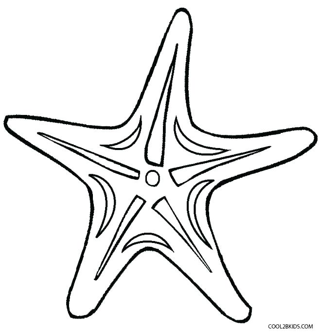 Starfish Coloring Sheet 660x688 Starfish Coloring Sheet