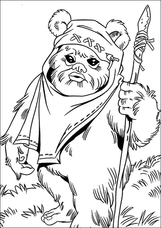 564x797 Star Wars Coloring Pages