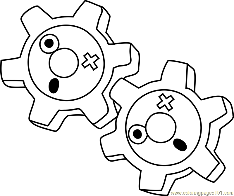 Klink Pokemon Coloring Page 800x672 Klink Pokemon Coloring Page