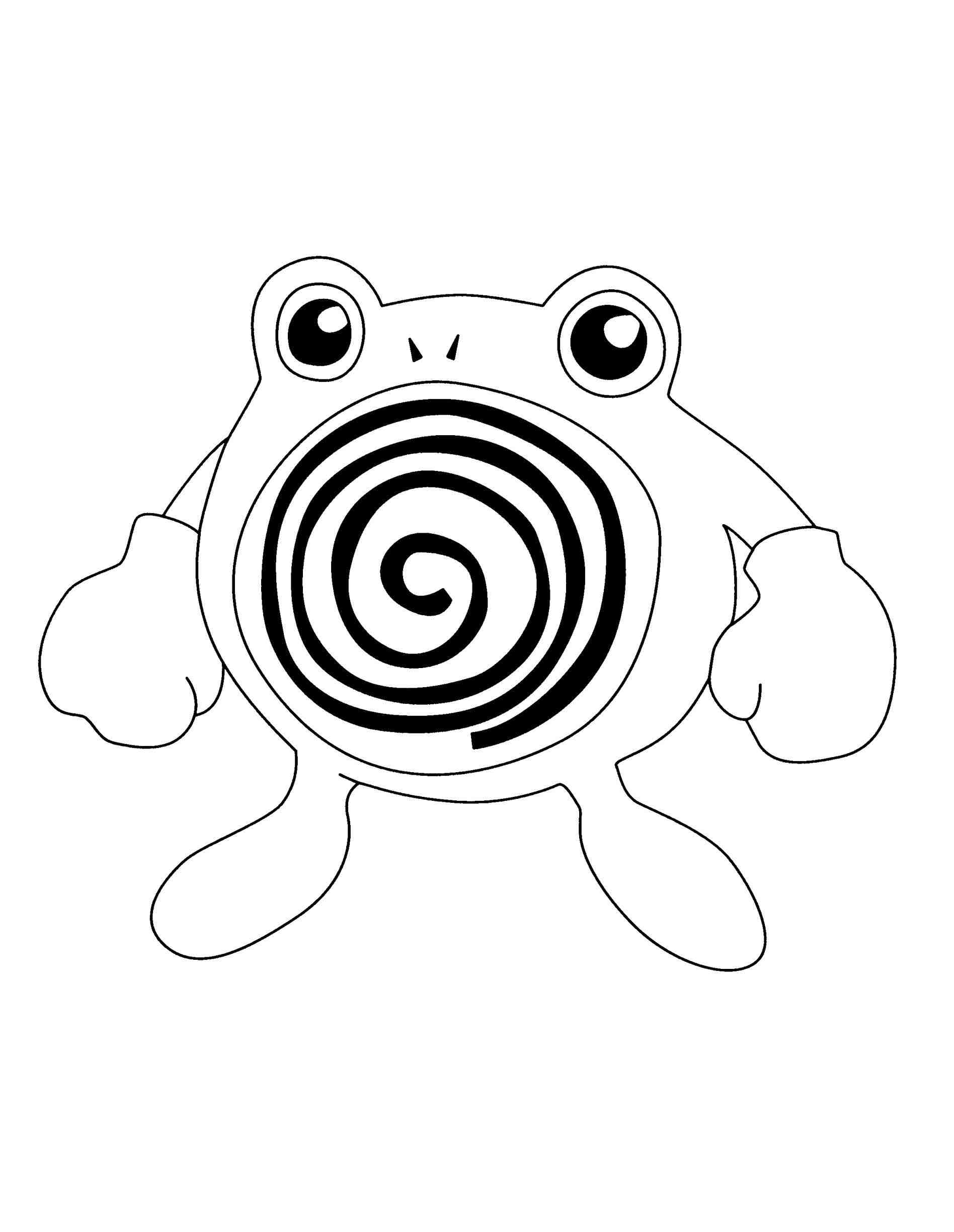 Poliwhirl Coloring Pages Web Coloring Pages 1896x2449 Poliwhirl Coloring Pages Web Coloring Pages