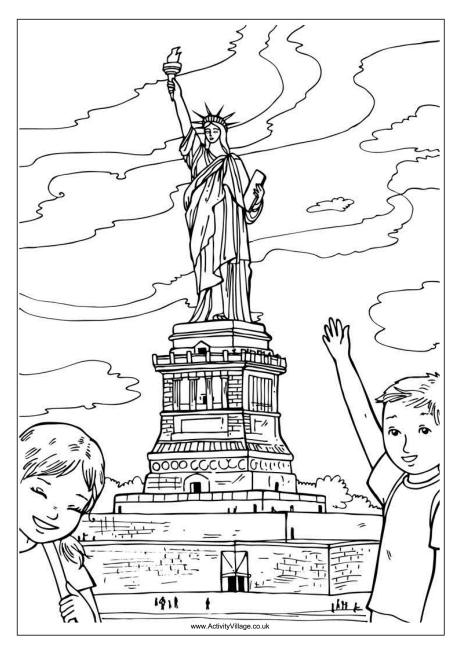 460x650 Statue Of Liberty Coloring Page 002 The Statue Of Liberty