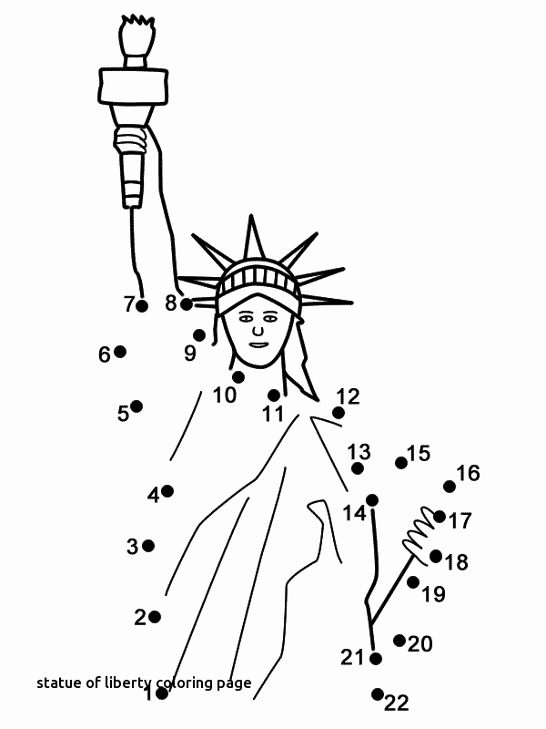 600x800 Printable Coloring Pages Statue Of Liberty Coloring Pages