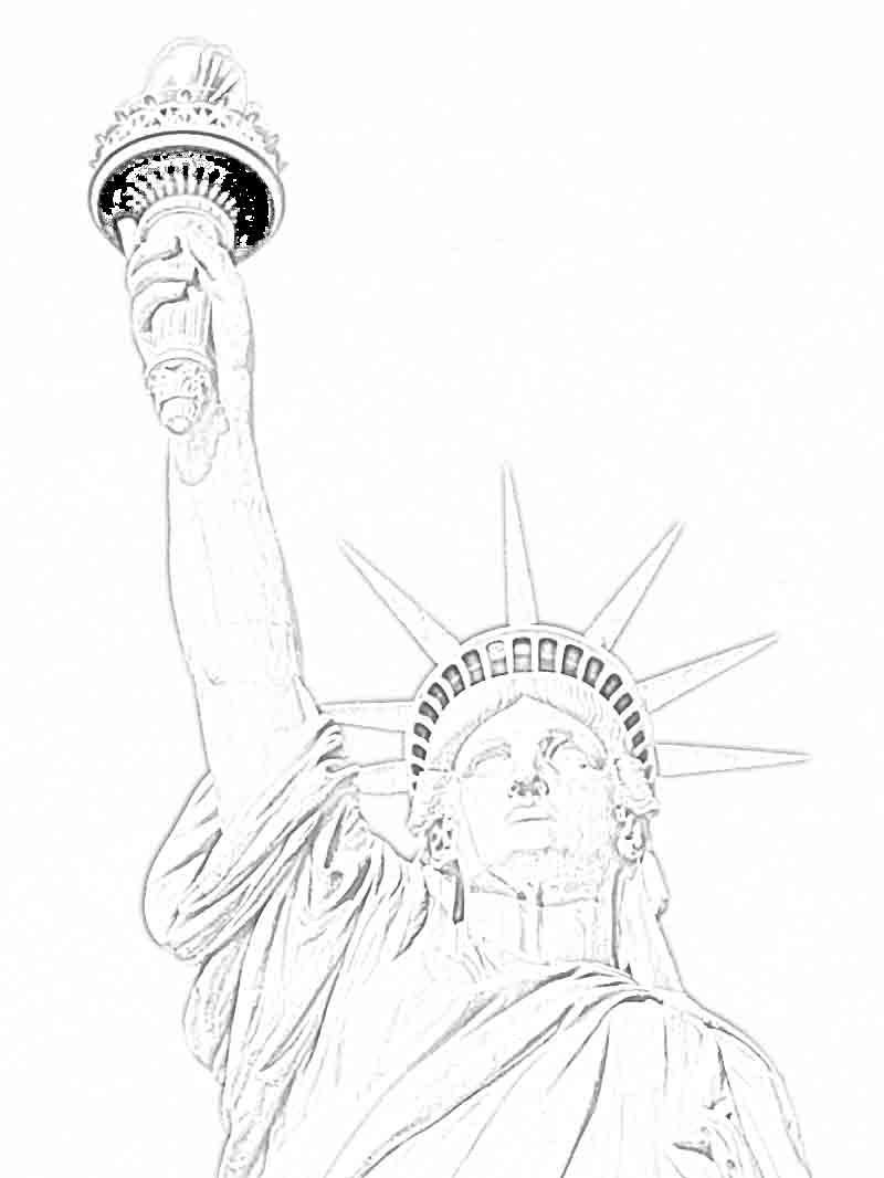 800x1066 24 Statue Of Liberty Coloring Page Selection Free Coloring Pages