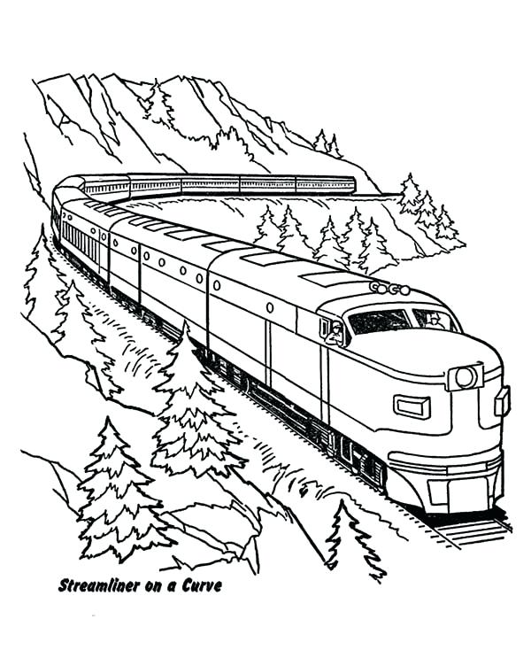Train Color Pages Polar Express Coloring Pages Printable Polar 600x734 Train Color Pages Polar Express Coloring Pages Printable Polar