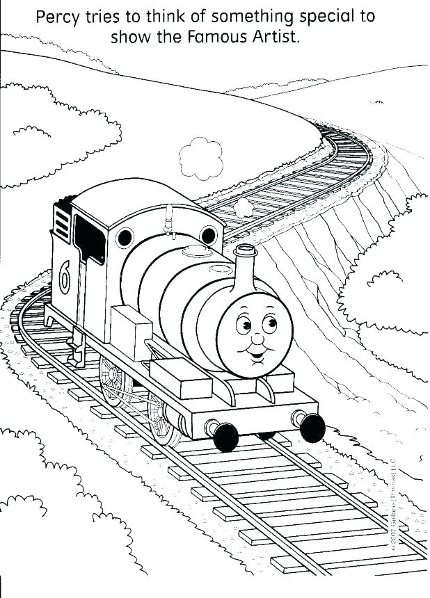 618x860 Steam Train Coloring Pages Free Printable The Train Coloring Pages