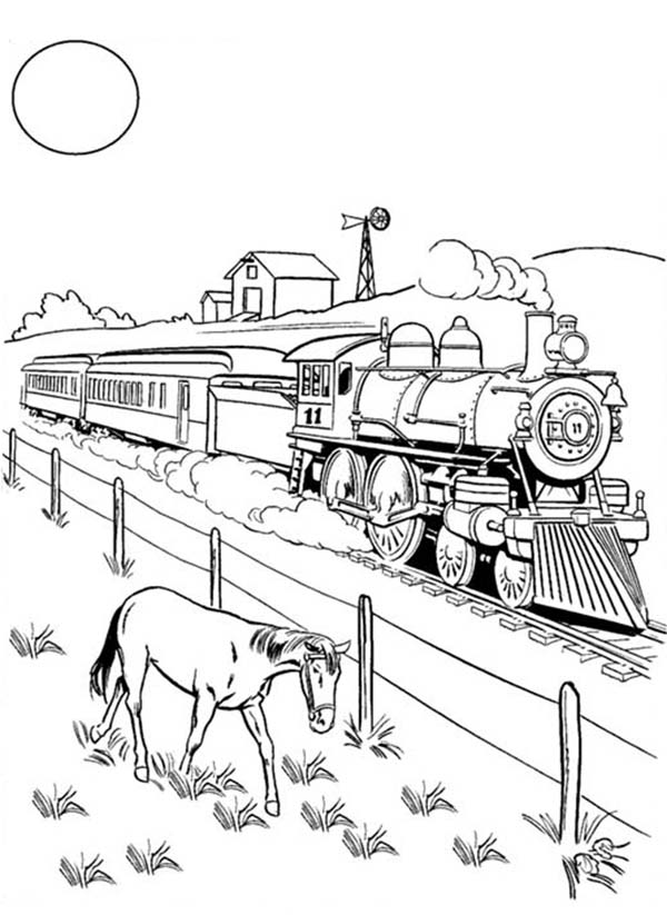 600x823 Steam Trains Drawing At Com Free For Personal Us On Train Color