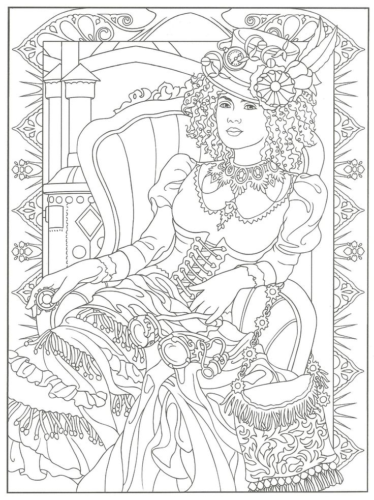 Dover Coloring Pages 736x983 Dover Coloring Pages