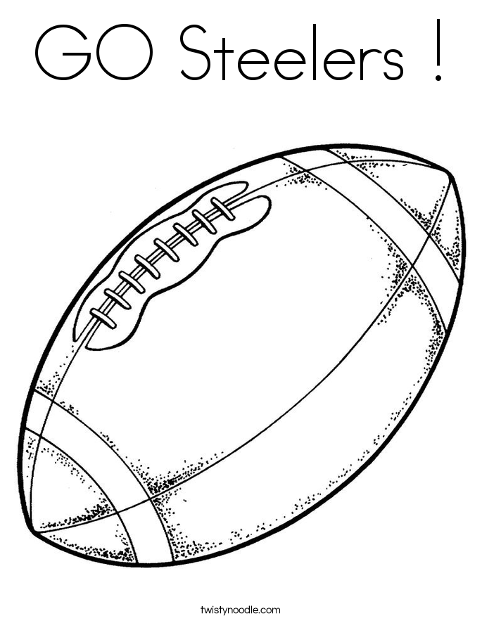 685x886 Go Steelers Coloring Page
