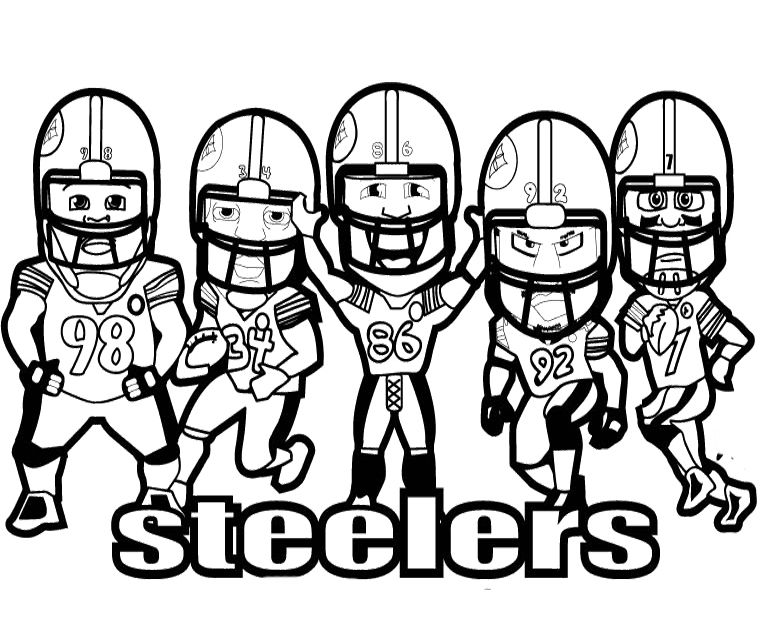 764x628 Steelers Nfl Football Coloring Pages Football!!!!!!
