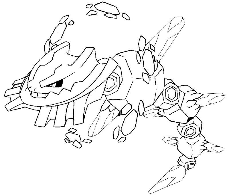 Coloring Page Mega Evolved Pokemon Mega Steelix 208 208 800x684 Coloring Page Mega Evolved Pokemon Mega Steelix 208 208
