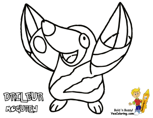 Powerhouse Pokemon Coloring Pages To Print Yescoloring Free 304x235 Powerhouse Pokemon Coloring Pages To Print Yescoloring Free