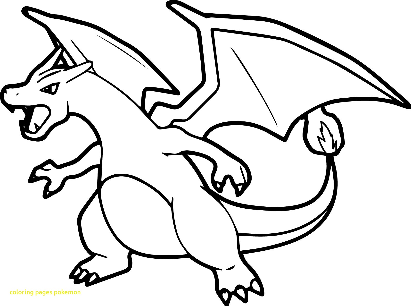 Coloring Pages Pokemon With Mega Charizard New Page 1694x1260 Coloring Pages Pokemon With Mega Charizard New Page