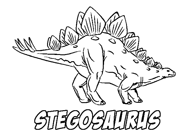 614x468 Stegosaurus Coloring Page Amp Coloring Book