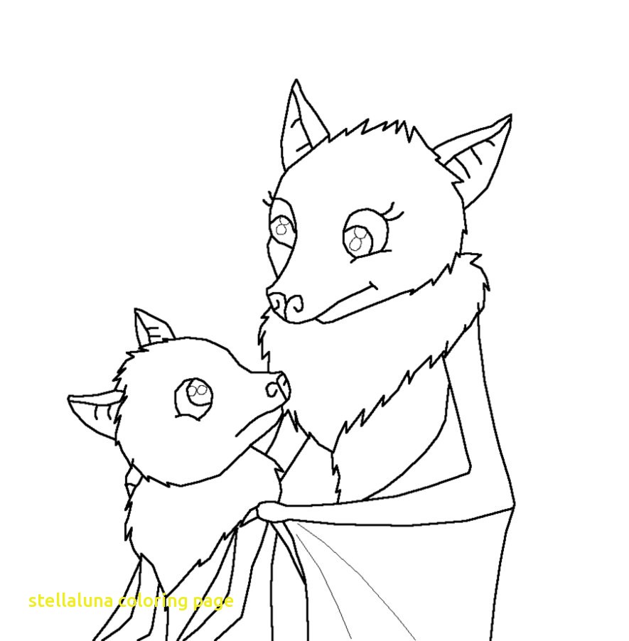 885x902 Stellaluna Coloring Page With Stellaluna Coloring Pages