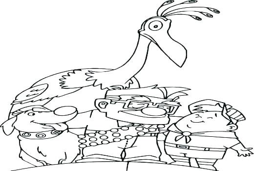 520x350 Stellaluna Coloring Page