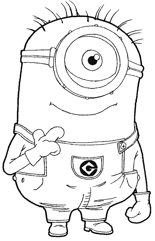 Despicable Me Drawing Minions By Step 500x778 Despicable Me Drawing Minions By Step