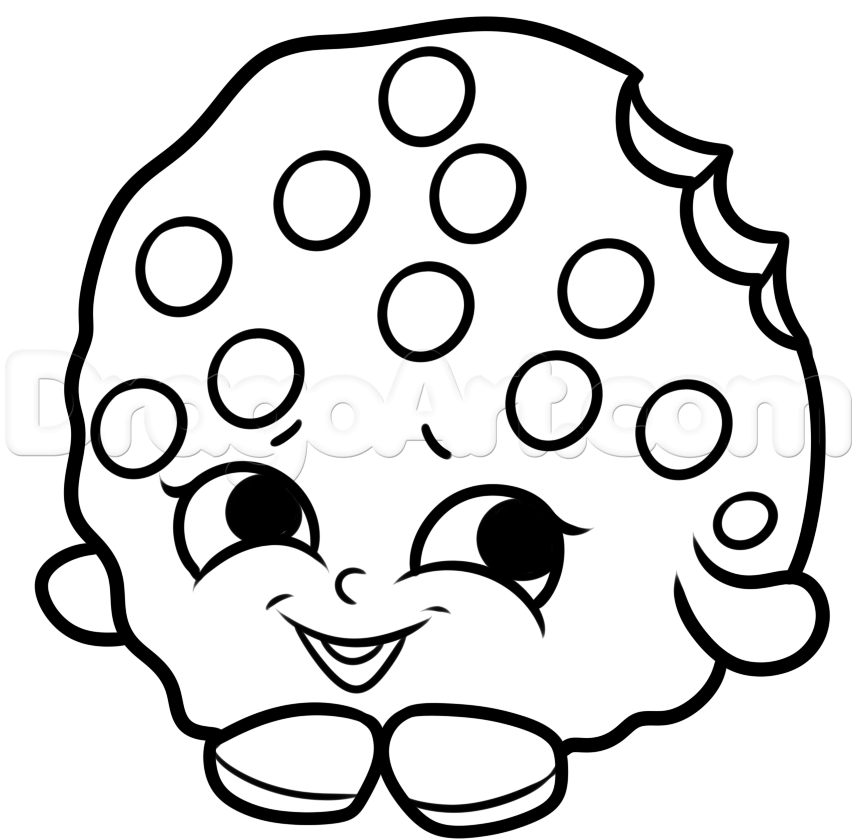 Shopkins Coloring Pages Kooky Cookie 857x840 Shopkins Coloring Pages Kooky Cookie