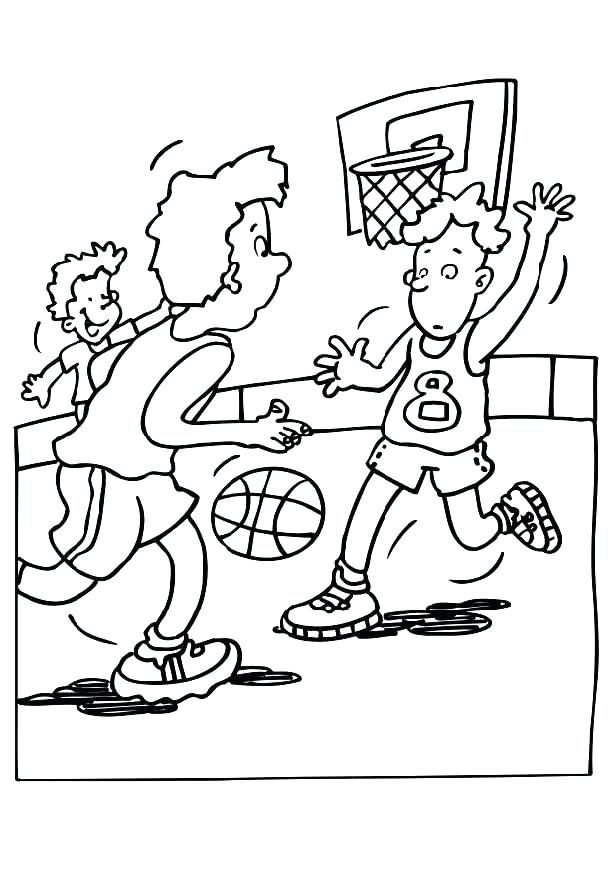 Basketball Coloring Page Basketball Coloring Pages Printable 616x872 Basketball Coloring Page Basketball Coloring Pages Printable